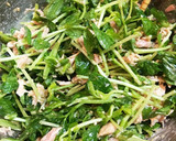 旨い！豆苗とツナのこんぶ茶和え作り方2写真