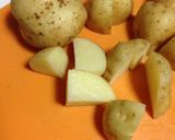 新じゃがと牛肉のオイスター炒め作り方4写真