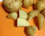 新じゃがと牛肉のオイスター炒め作り方4写真