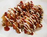 ローコスト！エビとはんぺん揚げ！作り方3写真