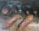 トースターで焼き芋カンタン食物繊維作り方1写真