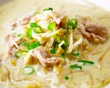 もやし１袋と油揚げ！具だくさん豆乳味噌汁作り方11写真