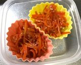 お弁当★きんぴらにんじん作り方5写真