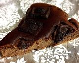 とってもヘルシー☆豆腐チョコレートケーキ作り方9写真