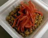 納豆には紅生姜‼️究極の薬味♪納豆ご飯作り方2写真