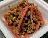納豆には紅生姜‼️究極の薬味♪納豆ご飯作り方3写真