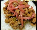 納豆には紅生姜‼️究極の薬味♪納豆ご飯作り方5写真