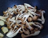 しめじと塩昆布のペペロンチーノ♪作り方5写真