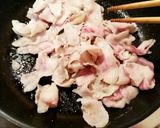 豚肉とかぶの炒め物～バターにんにく醤油～作り方2写真