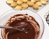 チョコガナッシュをサンドしたブッセ♡作り方10写真