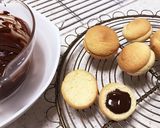 チョコガナッシュをサンドしたブッセ♡作り方11写真