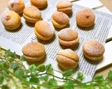 チョコガナッシュをサンドしたブッセ♡作り方13写真