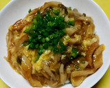 ちくわ 卵 しめじ もやしのあんかけ丼♡作り方7写真