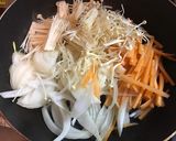 コストコのプルコギでチャプチェ風作り方1写真
