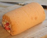ふわとろピーチのロールケーキ作り方31写真