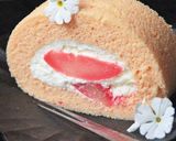 ふわとろピーチのロールケーキ作り方33写真