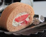 ふわとろピーチのロールケーキ作り方34写真