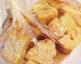 朝食に簡単♥️甘くないフレンチトースト作り方3写真
