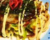 ごはん麺(米粉麺)de お好み焼き✨作り方5写真