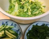 茎わかめの旬サラダ♪作り方2写真
