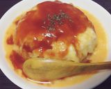 卵贅沢使用のオムライス♡作り方7写真