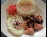 塩昆布魚肉ソーセージ炒めつまみおかず弁当作り方9写真