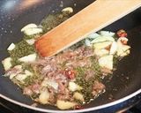 レタスとアスパラのアンチョビ春パスタ作り方8写真