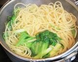 レタスとアスパラのアンチョビ春パスタ作り方12写真