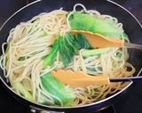 レタスとアスパラのアンチョビ春パスタ作り方13写真