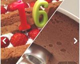 ヌテラ活用！チョコレートシフォンケーキ♡作り方14写真