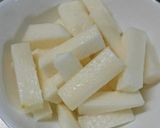 鶏団子と長芋のお吸い物作り方4写真
