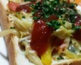 朝食に＊炒め野菜のピザトースト＊作り方7写真