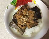納豆とニシンの甘煮のご飯作り方3写真