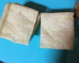 納豆と鶏寄せ天タルタルソーズの油揚げ包み作り方3写真