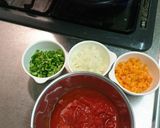 豚挽き肉のミートソース作り方1写真
