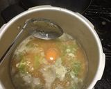 朝食や風邪にいかが？大根と卵の和風雑炊作り方3写真