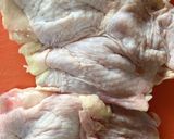 簡単なガーリック風味鶏肉巻き作り方2写真