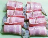 お弁当に♪簡単エビのベーコン巻き♡作り方4写真