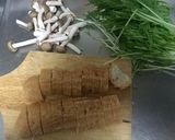簡単☆油麩とシメジと水菜の煮浸し作り方2写真