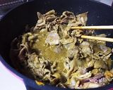 煮込みいらずの豚こまと新玉スライスカレー作り方2写真
