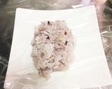雑穀米のスパムおにぎり お弁当にも作り方4写真