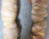 簡単なガーリック風味鶏肉巻き作り方13写真