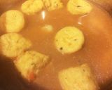 簡単&腹持ち良し♡がんも&餅のお味噌汁♪作り方2写真