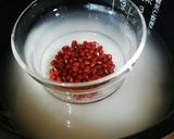 簡単砂糖なし少量の煮小豆(圧力炊飯器)作り方1写真
