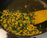 炒り豆腐で＊ニラたっぷりピリ辛肉味噌風作り方4写真