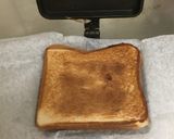 丸ごとオクラとコンビーフのホットサンド作り方5写真