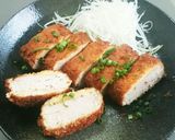 簡単時短‼マグロのサクで肉厚カツ揚げ作り方7写真