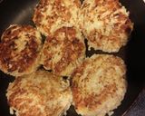 簡単ヘルシー！シャキシャキ豚バーグ！作り方5写真
