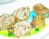 鶏ひき肉と豆腐の　すき昆布巻き作り方5写真