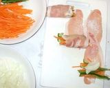 肉巻きのトマト煮♪簡単チーズ入り作り方3写真
